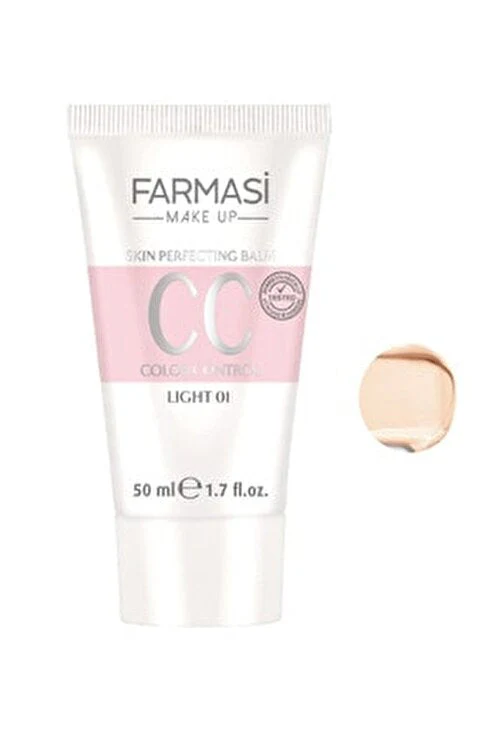 FARMASI CC COLOR CONTROL CREAM FOUNDATION BALM - 50ML | فارمسي سي سي كريم - 50 مل