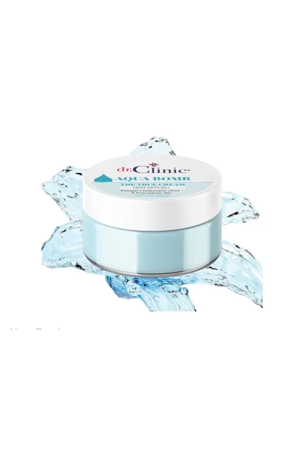 Dr. Clinic Aqua Bomb Moisture Container – Cream ٥٠ Ml | مرطب دكتور كلينك