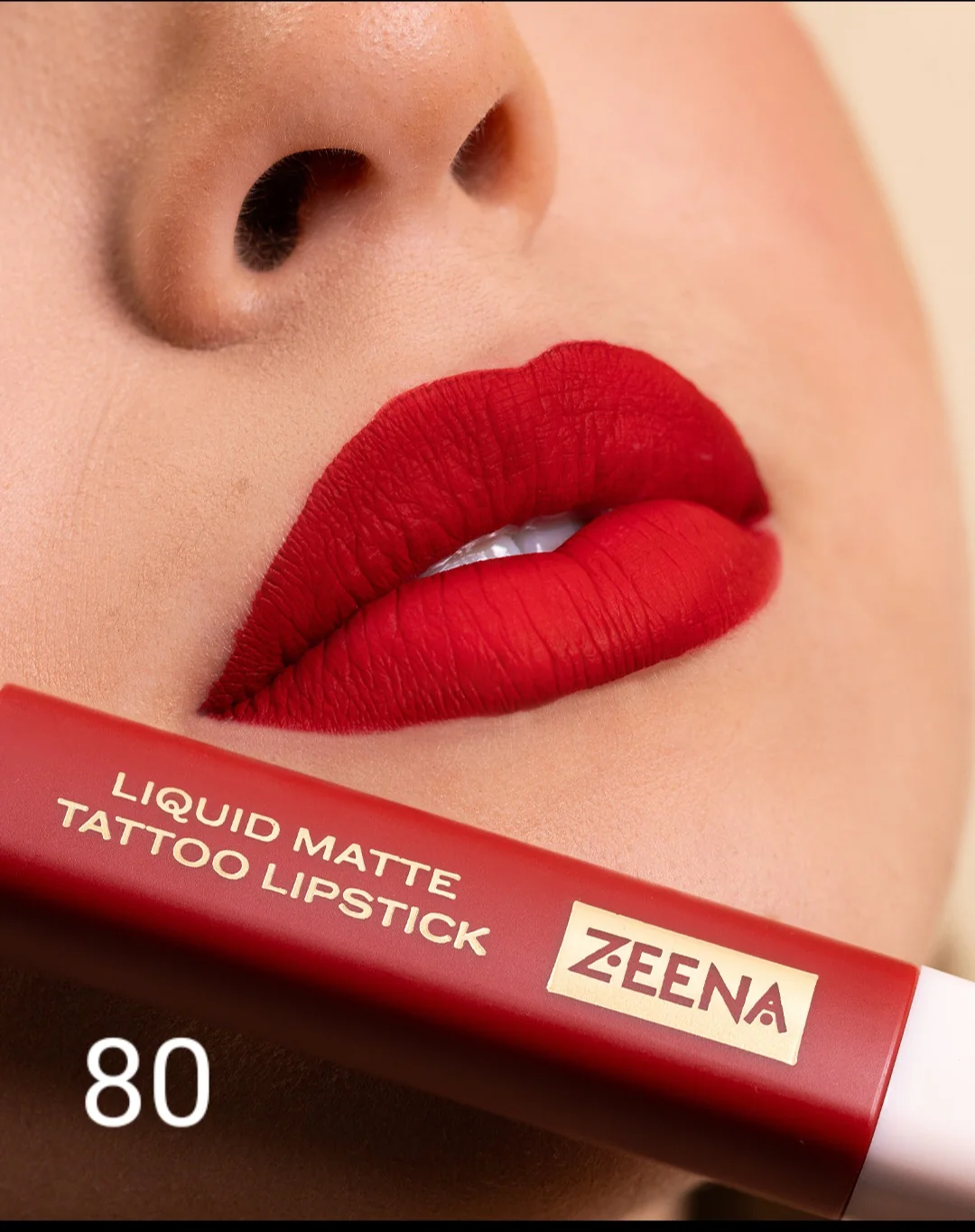ZEENA LIQUID MATTE TATTOO LIPSTICK | زينا احمر شفاه سائل مات