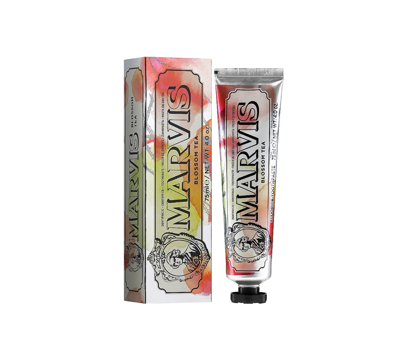 معجون اسنان مارفيس بنكهه زهرة الشاي